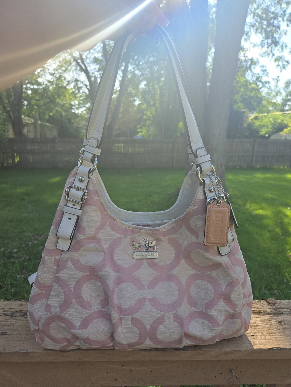 Coach Y2K Maggie Optic C Pink Bag #17020